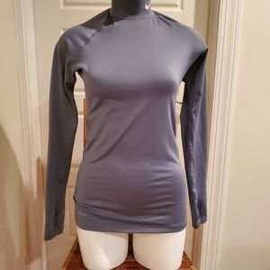 Nike Dry-Fit Blue Long Sleeve Turtleneck Size L